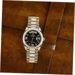 Steal Super Clone 36mm Rolex Day-Date 128235 Everose Eisenkiesel - Image 6