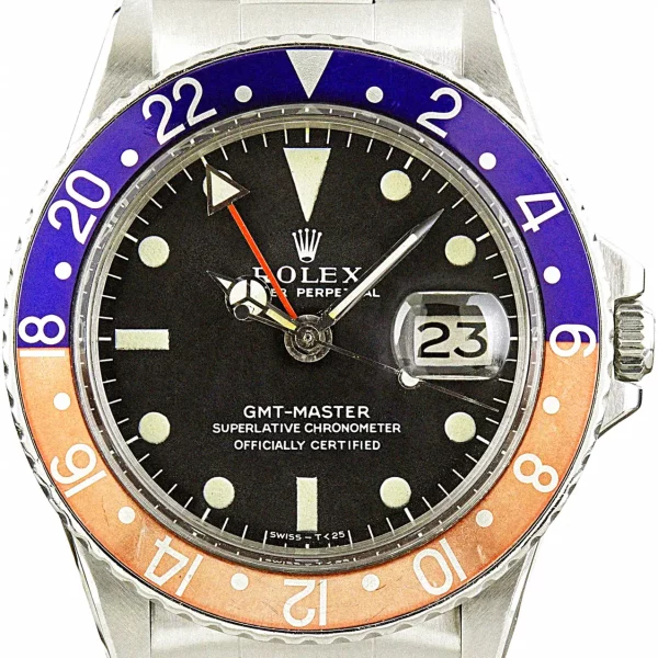 Get Vintage GMT Master Clone 1675 Pepsi Bezel Rolex