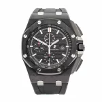 Audemars Piguet Royal Oak 44mm Black Super Clone Watch