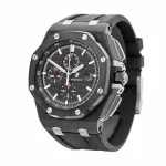 Audemars Piguet Royal Oak 44mm Black Super Clone Watch - Image 3