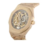 Audemars Piguet Royal Oak 26518OR 41mm Pink Gold Skeleton Tourbillon Super Clone - Image 4