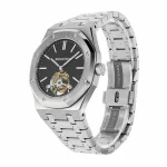 Audemars Piguet Royal Oak Tourbillon 41mm Black Super Clone Watch - Image 3