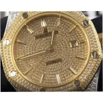 Audemars Piguet Royal Oak 15400SR Super Clone 41mm Yellow Gold - Image 4