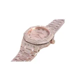 Audemars Piguet Royal Oak AP160SF296 42mm Iced Out Rose Gold Super Clone - Image 4