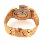 Audemars Piguet Royal Oak 15400OR 41mm Rose Gold Black Dial Super Clone - Image 5