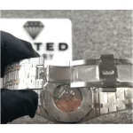 Audemars Piguet Royal Oak 15400SR 41mm Pink Dial Super Clone Watch - Image 5