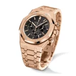 Audemars Piguet Royal Oak 26320OR 41mm Rose Gold Black Dial Super Clone - Image 3