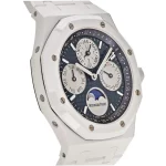 41mm Royal Oak Perpetual Calendar Super Clone Watch Silver Dial - Image 3