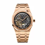 AP Royal Oak 15407ST 41mm Rose Gold Skeleton Super Clone Watch