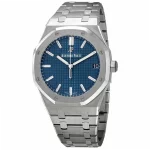 Audemars Piguet Royal Oak 15500ST 41mm Blue Dial Super Clone Watch - Image 3