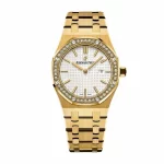 Audemars Piguet Royal Oak 33mm Super Clone Watch in Gold & Steel