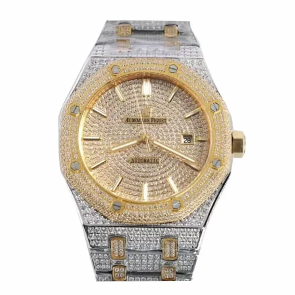 Audemars Piguet Royal Oak 15400SR Super Clone 41mm Yellow Gold
