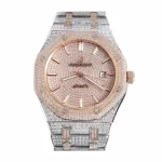 Audemars Piguet Royal Oak 15400SR 41mm Pink Dial Super Clone Watch