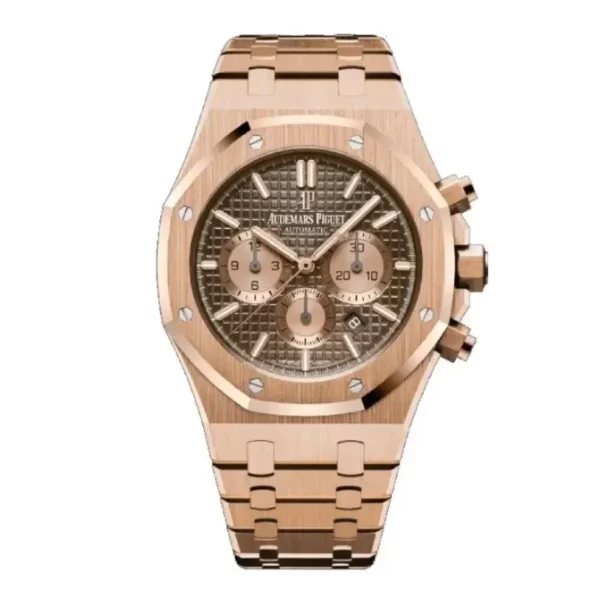 Audemars Piguet Royal Oak 26331OR Rose Gold Brown Dial 41mm Super Clone