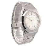 Audemars Piguet Royal Oak 15510ST 41mm Silver Dial Super Clone Watch - Image 5