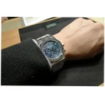 Audemars Piguet Royal Oak 41mm Blue Dial Super Clone Watch - Image 5