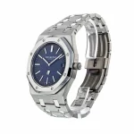 Audemars Piguet Royal Oak 15202IP 41mm Blue Dial Super Clone Watch - Image 3