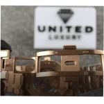 Audemars Piguet Royal Oak 15400OR 41mm Pink Gold Super Clone Watch - Image 7