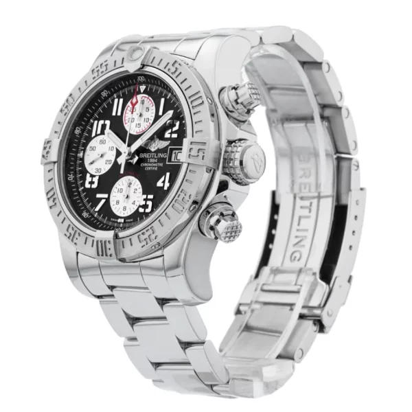 Breitling Super Avenger II A13370 48.4mm Blue Dial Super Clone