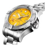 Breitling Avenger II Seawolf A17331 Yellow Dial 45mm Super Clone - Image 4