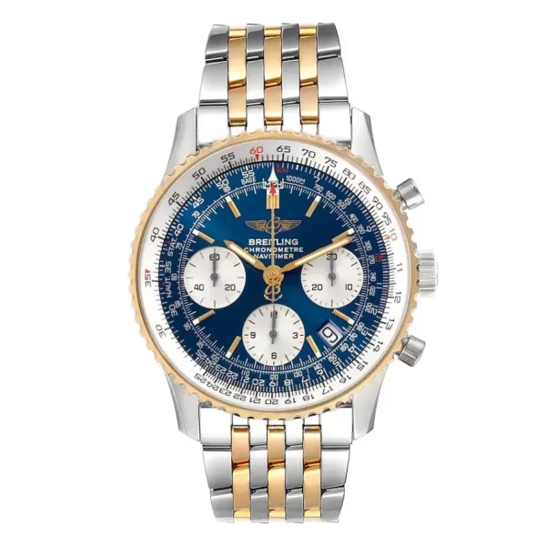Breitling Navitimer B01 D23322 42mm Steel & Gold Super Clone