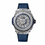 Hublot Big Bang Unico 45mm 904L Steel Blue Skeleton Super Clone