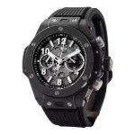 Hublot Big Bang Unico 44mm Black Ceramic Super Clone Watch - Image 3