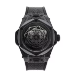 Hublot Big Bang All Black 45mm Ceramic Super Clone Watch 415.CX.1114.VR