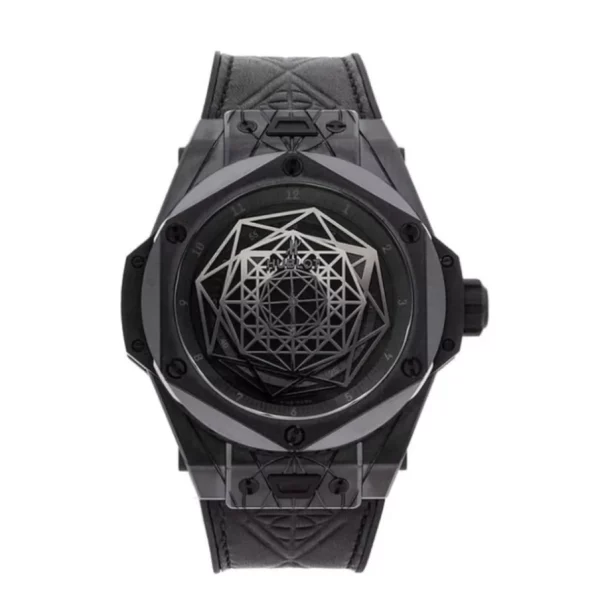 Hublot Big Bang All Black 45mm Ceramic Super Clone Watch 415.CX.1114.VR