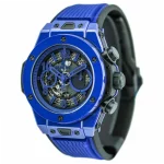 Hublot Big Bang Unico Blue 45mm Ceramic Super Clone Watch - Image 3
