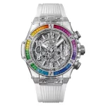 Hublot Big Bang Unico Rainbow Sapphire 45mm Super Clone Watch