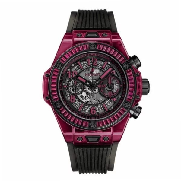 Hublot Big Bang Unico 45mm Red Sapphire Super Clone Watch 411.JR.4901.RT