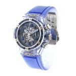 Hublot Big Bang Unico 45mm Blue Sapphire Super Clone Watch - Image 3