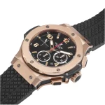Hublot Big Bang 44mm Rose Gold Black Rubber Super Clone Watch - Image 4