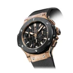 Hublot Big Bang 44.5mm Rose Gold Black Dial Super Clone Watch - Image 4
