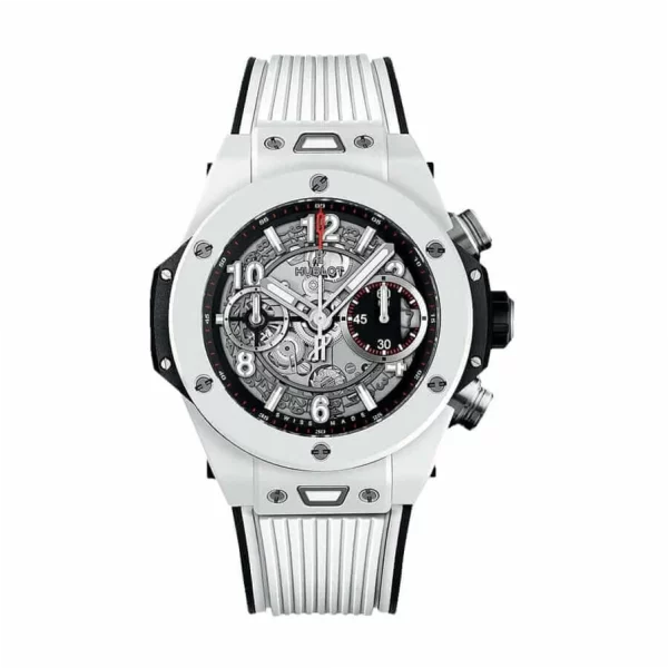 Hublot Big Bang 45mm White Skeleton Super Clone Watch 411.JX.4802.RT