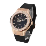 Hublot Big Bang 42mm Rose Gold Black Dial Super Clone Watch - Image 3