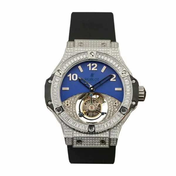 Hublot Big Bang 45mm Blue Diamond Super Clone 1:1 Watch