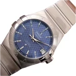Omega Constellation 40mm Blue Dial 8938 Super Clone Steel Watch - Image 5