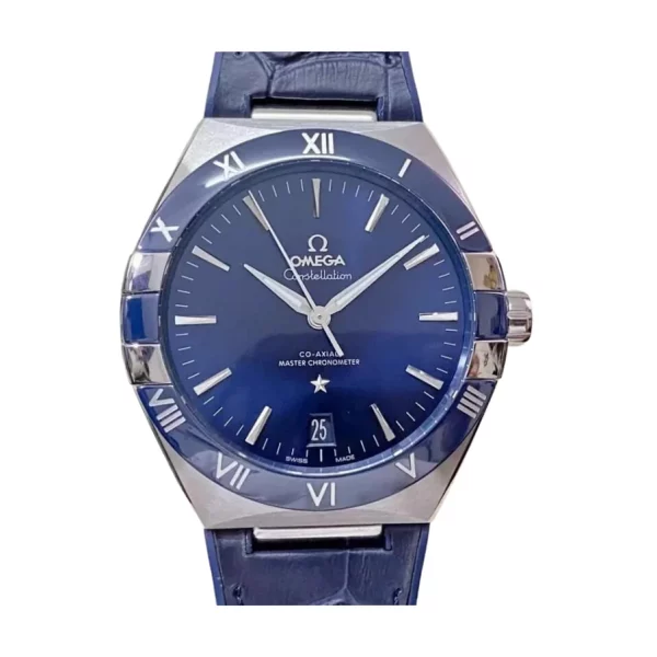 Omega Constellation 40mm Blue Dial Super Clone Watch 131.33.41.21.03.001
