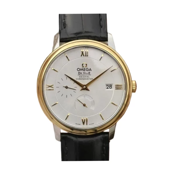 Omega De Ville 40mm Super Clone Yellow Gold Watch 8938