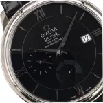 Omega De Ville 40mm Black Dial 904L Steel Super Clone Watch - Image 4