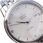 Omega De Ville Prestige 40mm White Dial Super Clone Watch - Image 4
