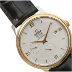 Omega De Ville 40mm Super Clone Yellow Gold Watch 8938 - Image 4