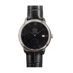 Omega De Ville 40mm Black Dial 904L Steel Super Clone Watch