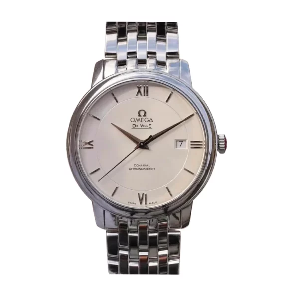 Omega De Ville Prestige 40mm White Dial Super Clone Watch