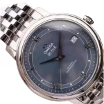 Omega De Ville Prestige 40mm Blue Dial 904L Steel Super Clone Watch - Image 4