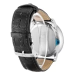Omega De Ville Prestige 39.5mm White Dial Black Leather Super Clone Watch - Image 3