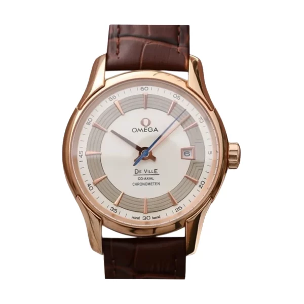Omega De Ville 40mm Rose Gold Super Clone Watch 431.63.41.21.02.001