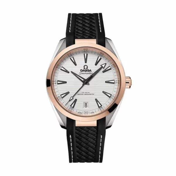 Omega Seamaster Aqua Terra 41mm Gold Steel Super Clone Watch